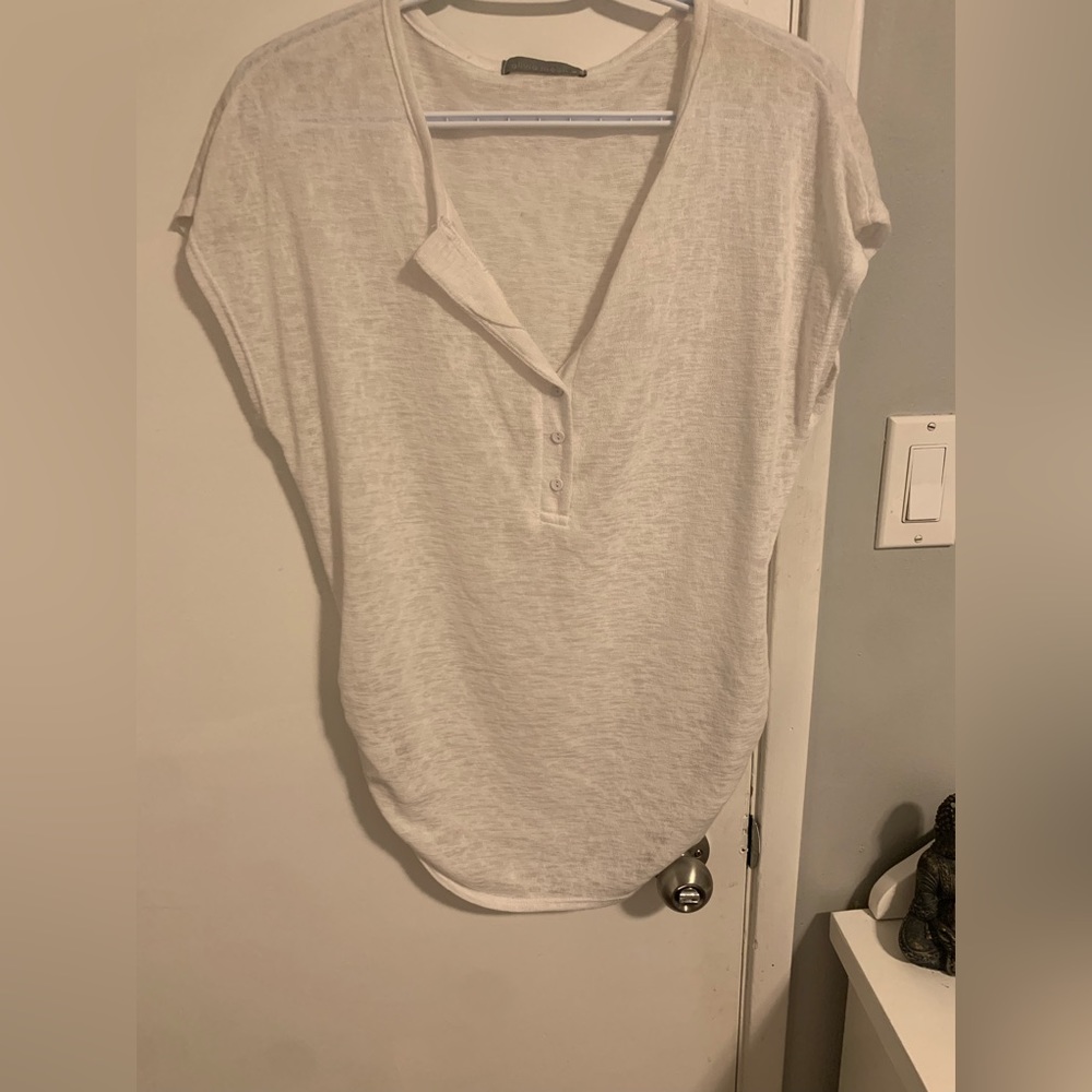 Olivia moon white shirt